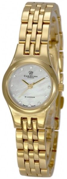 CHRISTINA 114GW DAMEUR, GULD
